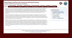 Desktop Screenshot of feedhaccp.org